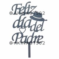 Cake topper papa