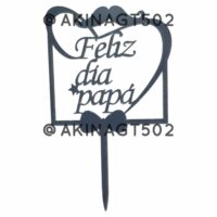 Cake topper papa